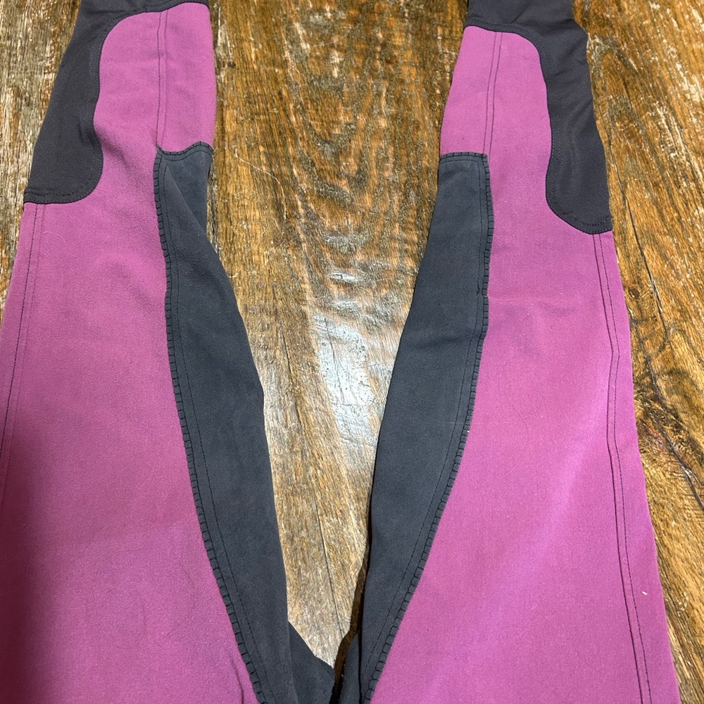 Womens Two-Tone Riding Pants - Picture 6 of 8